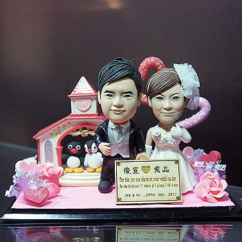 婚禮節慶公仔場景組