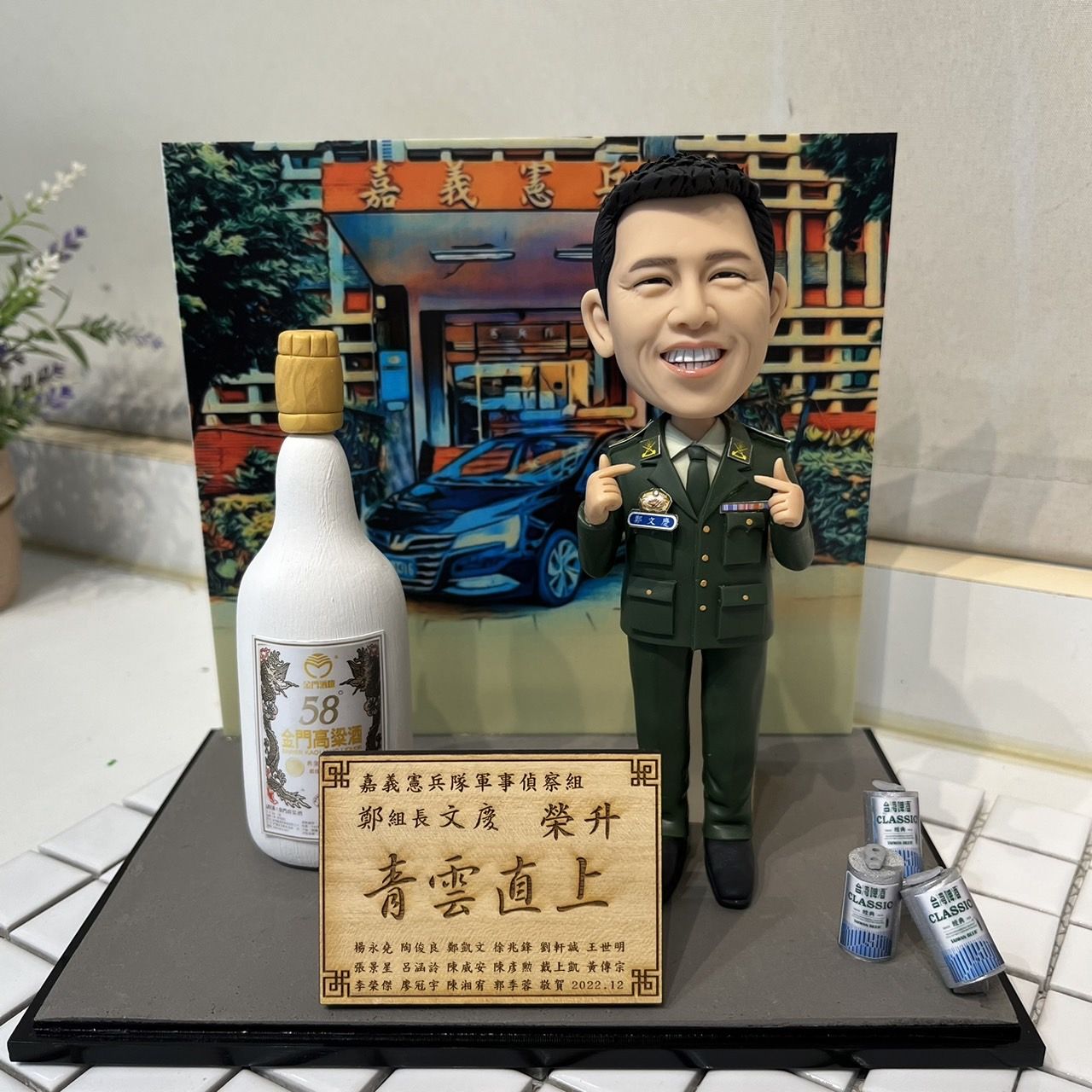 軍警消公仔場景組