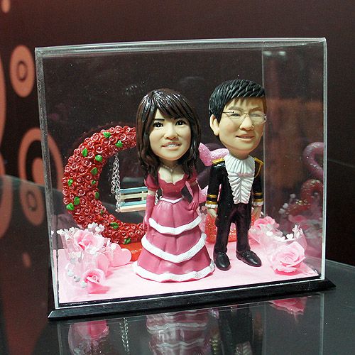 婚禮節慶公仔場景組