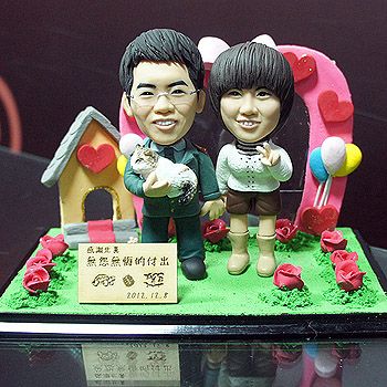婚禮節慶公仔場景組