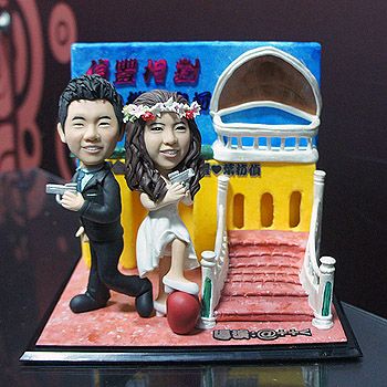 婚禮節慶公仔場景組