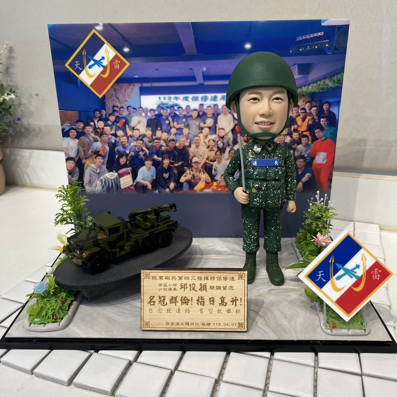 軍警消公仔場景組