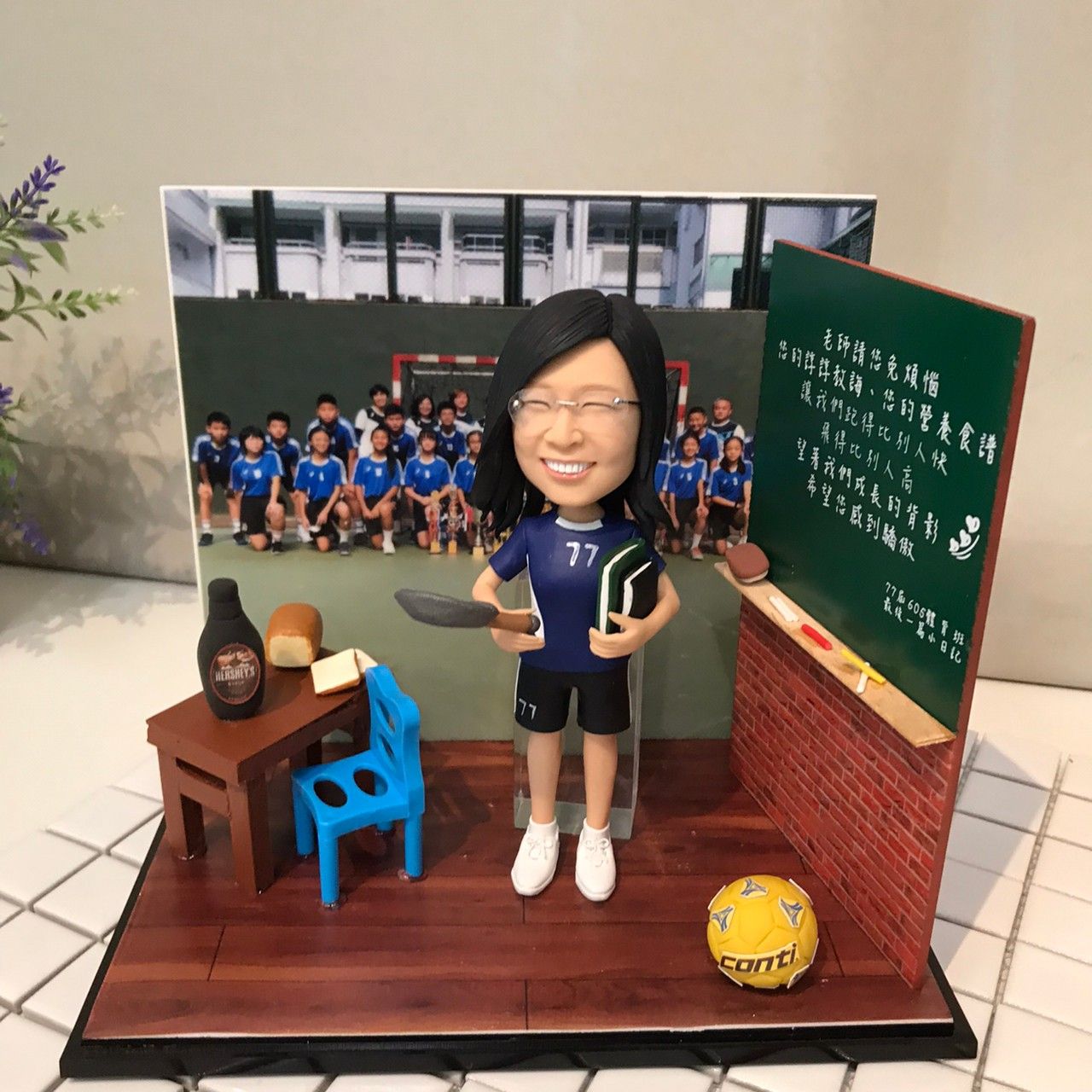 校園公仔場景組