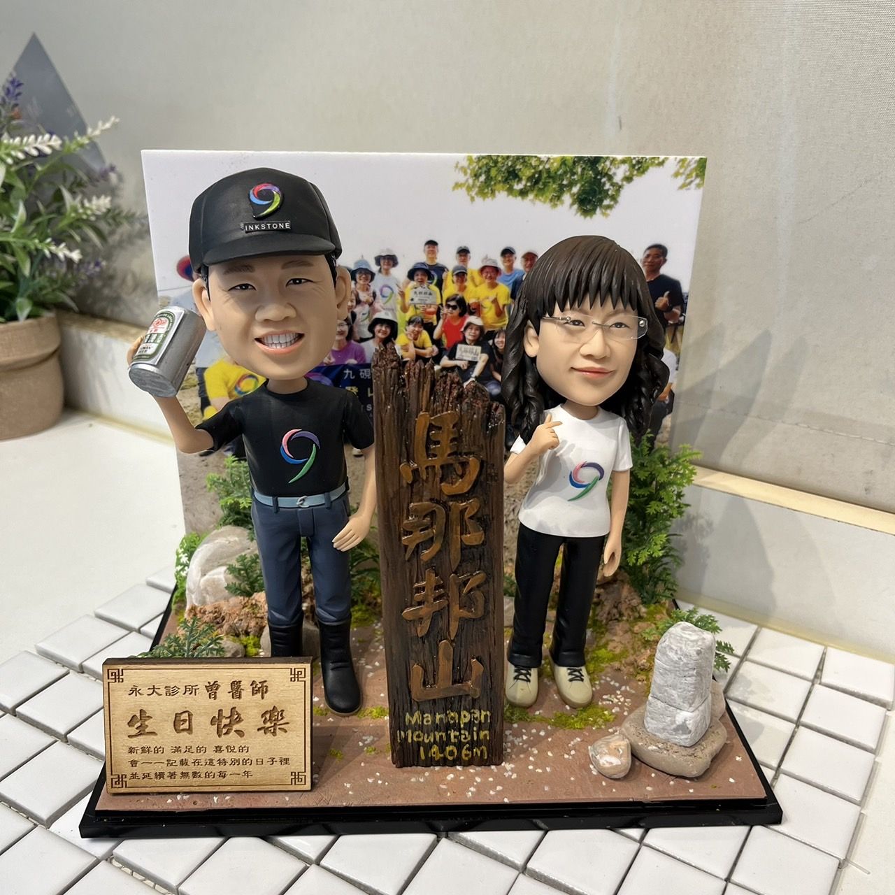 生日派對公仔場景組