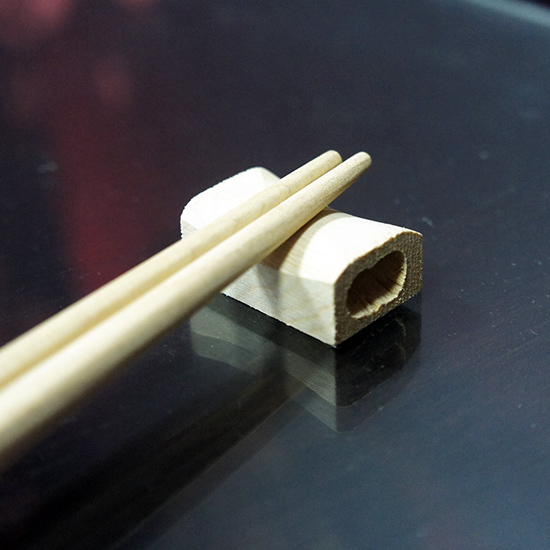 原木環保筷組雕刻