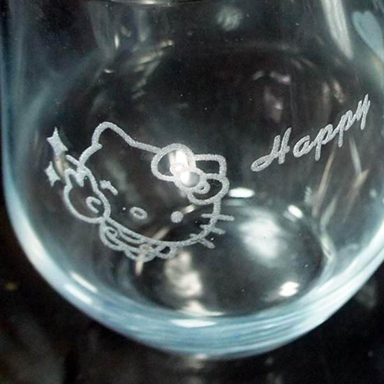 玻璃酒杯雕刻-003