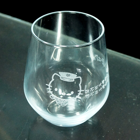 玻璃酒杯雕刻-011