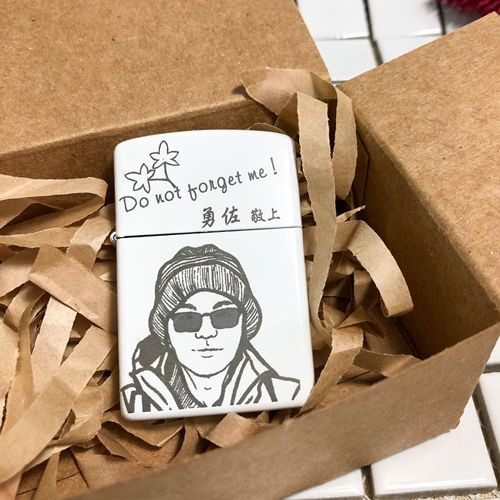 人像繪圖打火機雕刻