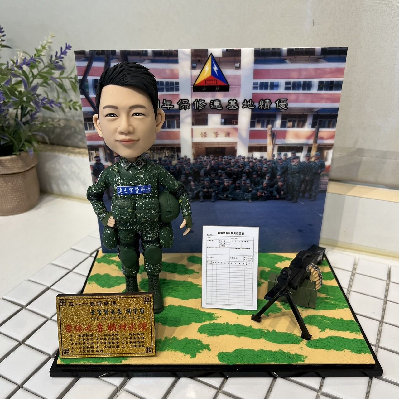 軍警消公仔場景組
