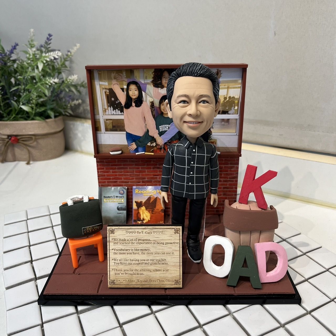 校園公仔場景組